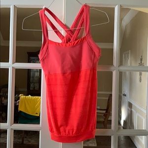 Athleta Miles Peach strappy Tank